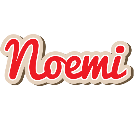 Noemi chocolate logo