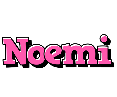 Noemi girlish logo