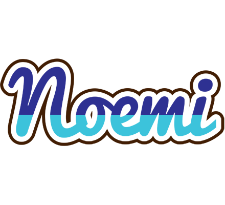 Noemi raining logo