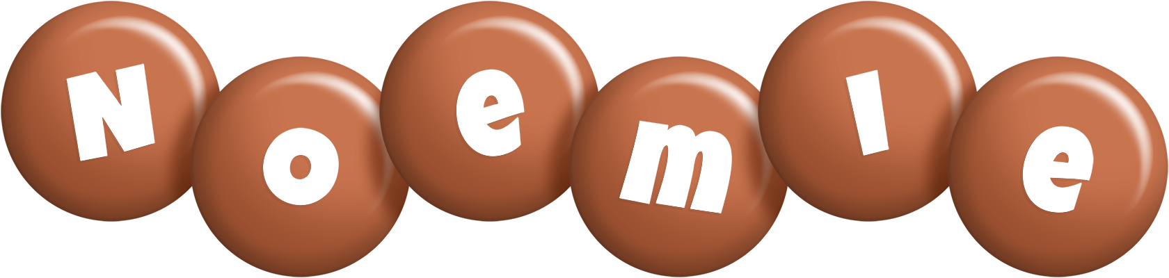 Noemie candy-brown logo