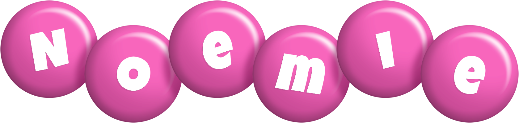 Noemie candy-pink logo