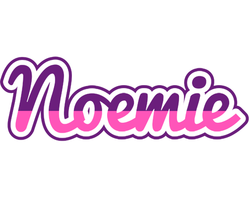 Noemie cheerful logo