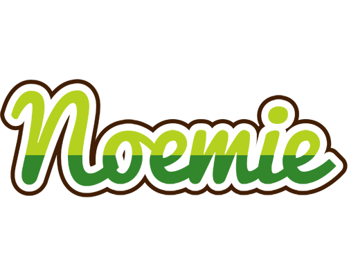 Noemie golfing logo
