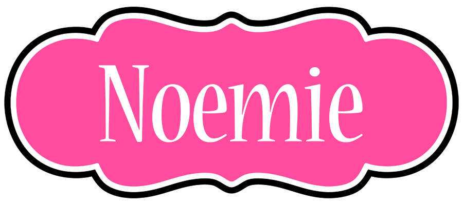 Noemie invitation logo