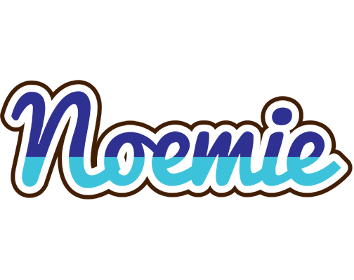 Noemie raining logo