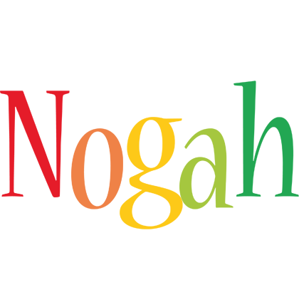 Nogah birthday logo