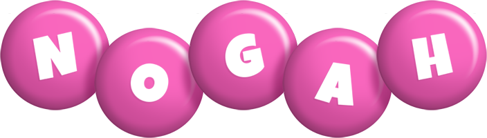 Nogah candy-pink logo