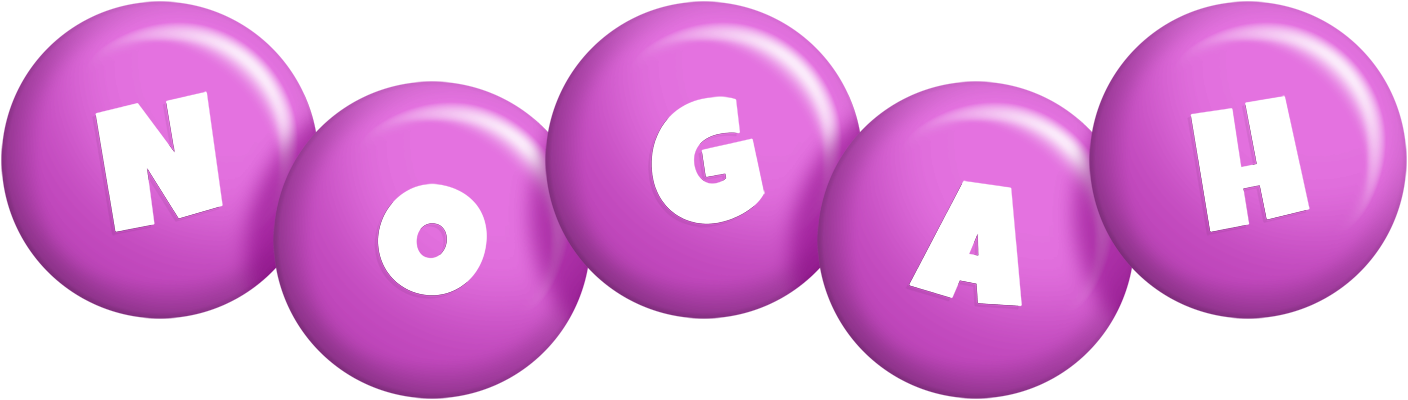 Nogah candy-purple logo