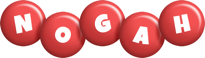 Nogah candy-red logo