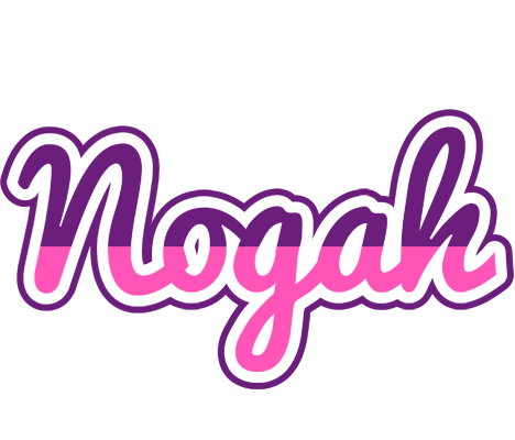 Nogah cheerful logo