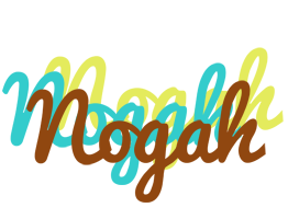 Nogah cupcake logo