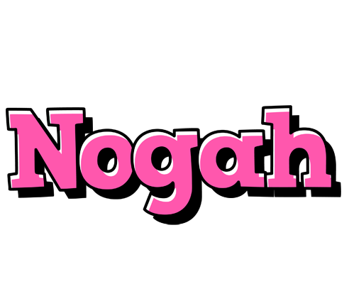 Nogah girlish logo