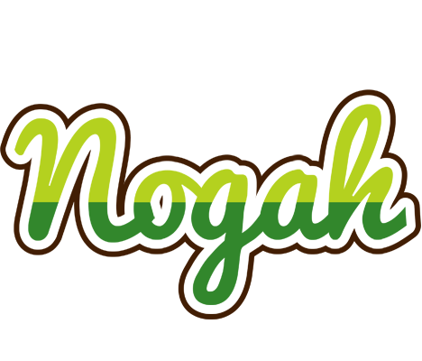 Nogah golfing logo