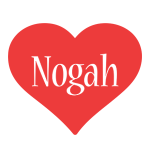 Nogah love logo