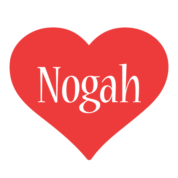 Nogah love logo