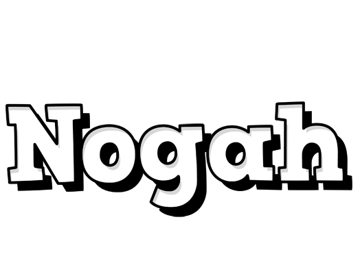 Nogah snowing logo
