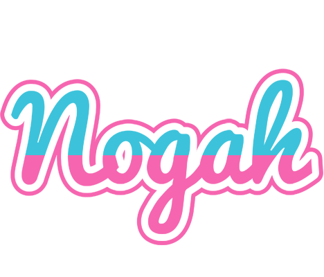 Nogah woman logo