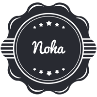 Noha badge logo