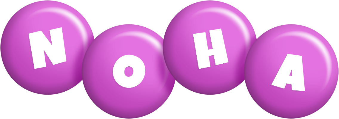 Noha candy-purple logo