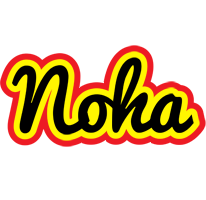 Noha flaming logo