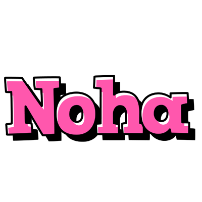 Noha girlish logo