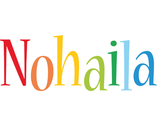 Nohaila birthday logo