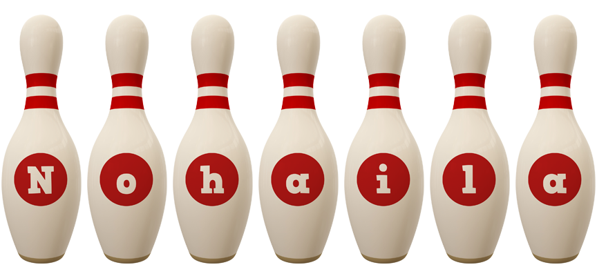 Nohaila bowling-pin logo