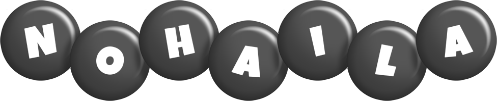 Nohaila candy-black logo