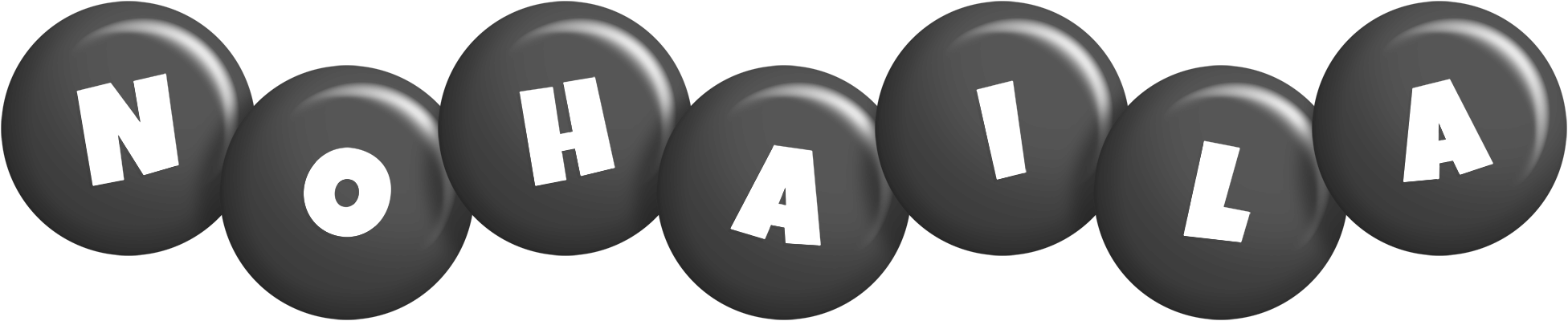 Nohaila candy-black logo