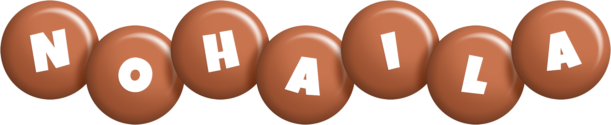 Nohaila candy-brown logo