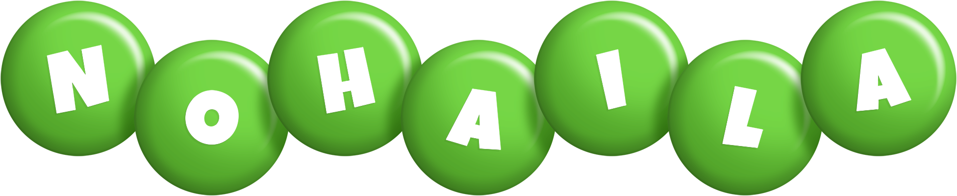Nohaila candy-green logo