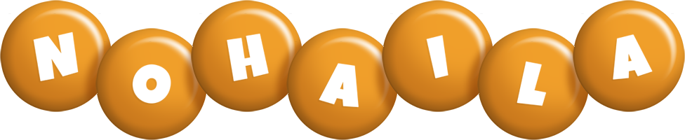 Nohaila candy-orange logo