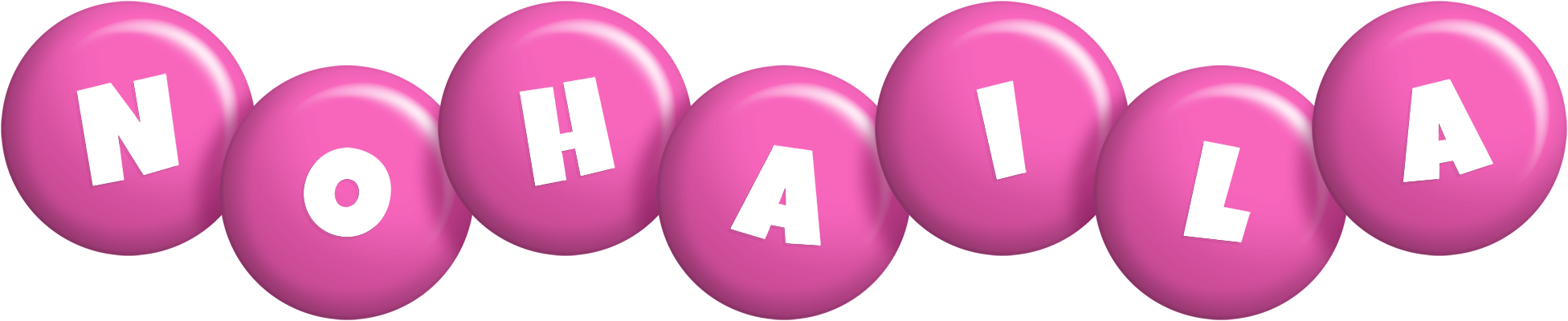 Nohaila candy-pink logo