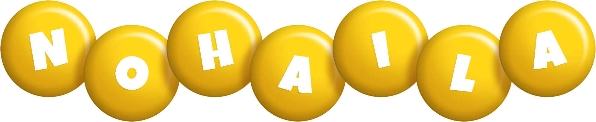 Nohaila candy-yellow logo