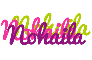 Nohaila flowers logo