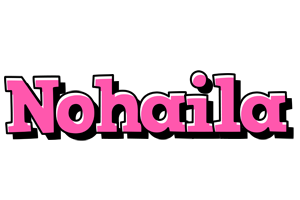 Nohaila girlish logo