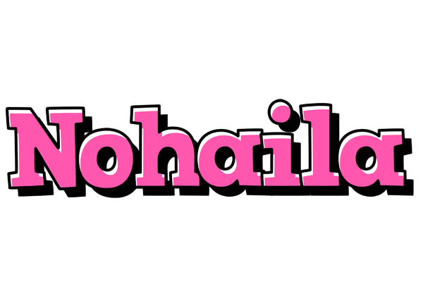 Nohaila girlish logo