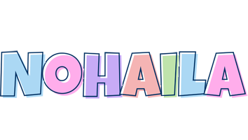 Nohaila pastel logo