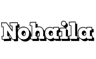 Nohaila snowing logo