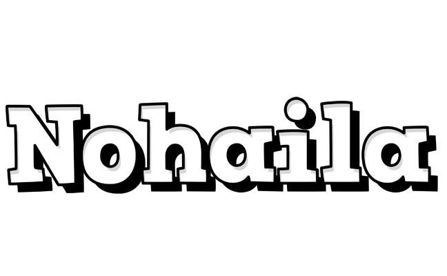 Nohaila snowing logo