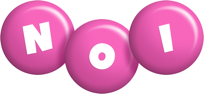 Noi candy-pink logo