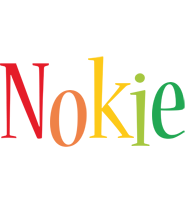 Nokie birthday logo