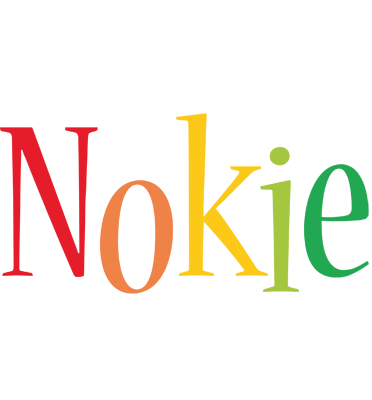 Nokie birthday logo