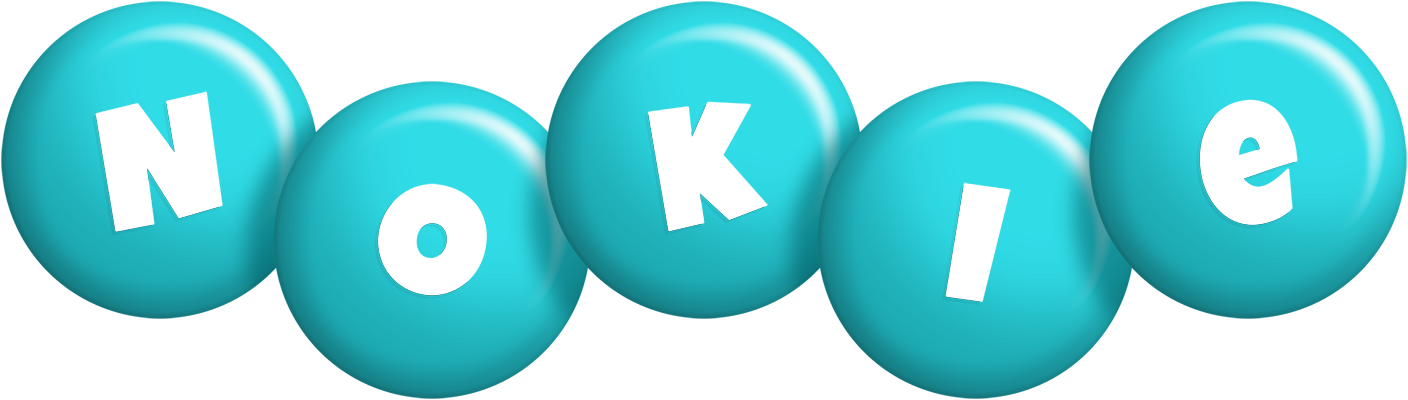 Nokie candy-azur logo