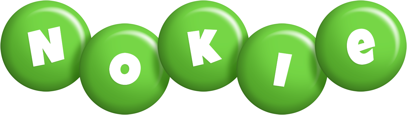 Nokie candy-green logo