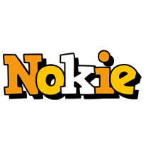 Nokie cartoon logo