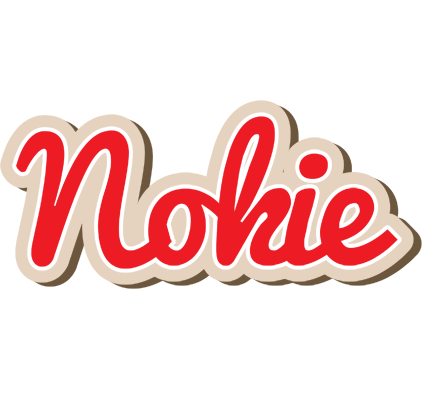 Nokie chocolate logo