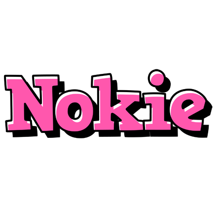 Nokie girlish logo