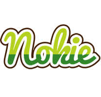 Nokie golfing logo