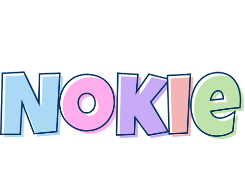 Nokie pastel logo